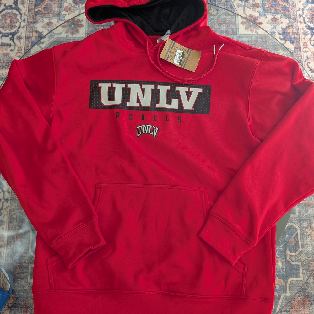Rivalry Threads Red UNLV Rebels Hoodie